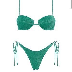 TRIANGL MALA JADED SPARKLE bikini XXS/XS